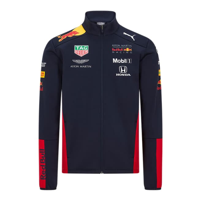 Red Bull Racing Navy AMRBR Team Softshell Jacket