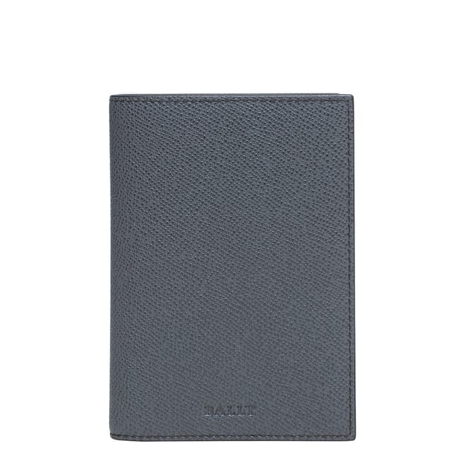 BALLY Dark Grey Outlet Passport Holder