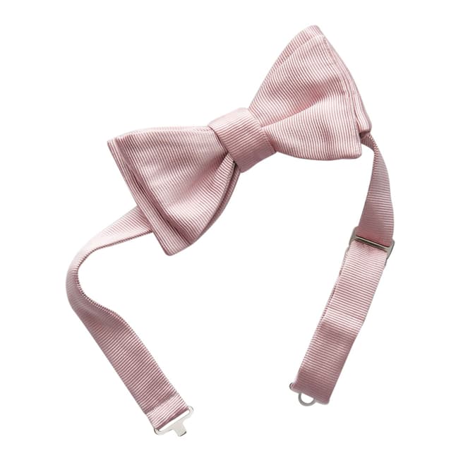 Thomas Pink Pink Repp Bow Tie