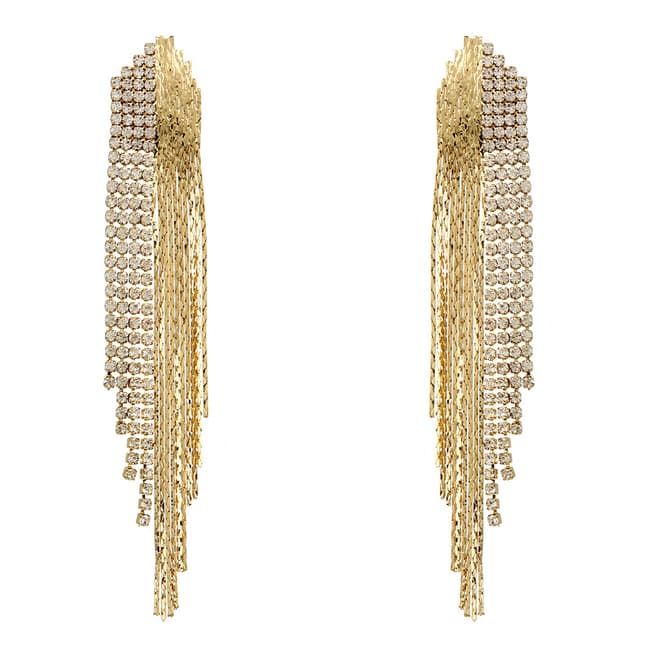 Amrita Singh Gold Chain Earrings