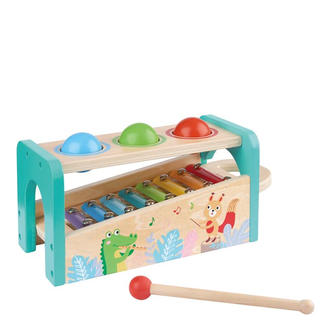 Lelin Toys Pounding Bench And Metallophone