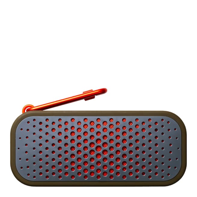 Boompods Green/Orange Blockblaster Speakers