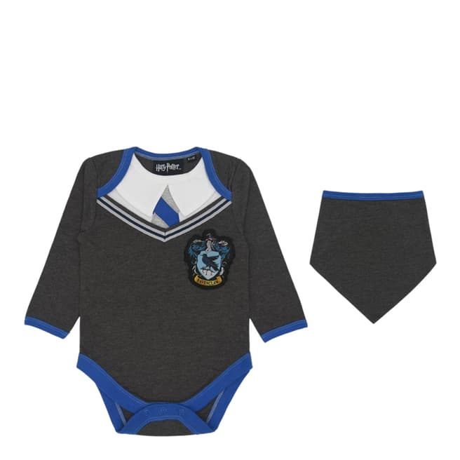 Harry Potter Grey/Blue Ravenclaw Dressup Babygrow