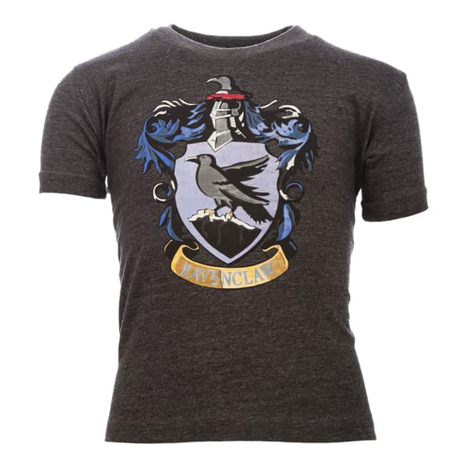 Harry Potter Kid's Charcoal Blue Ravenclaw Crest Tee