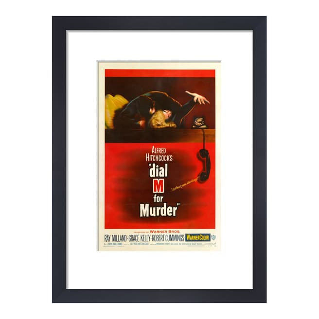 Cinema Greats Dial M For Murder 60x41cm Framed Print