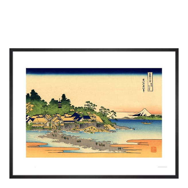 Katsushika Hokusai Enoshima in the Sagami province