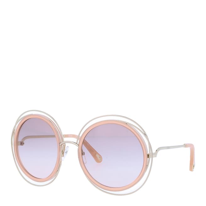 Chloe Women's Lilac/Pink Chloe Sunglasses 58mm
