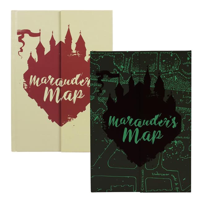 Harry Potter A5 Notebook Marauders Map