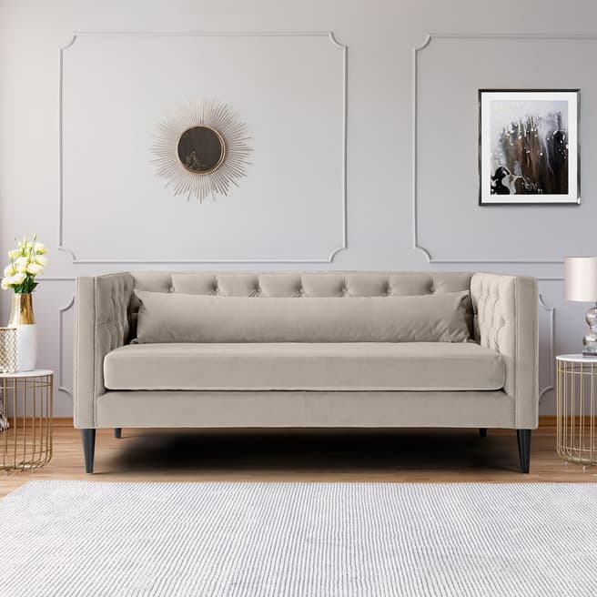 The Great Sofa Company Savoy Two Seater Velvet Putty