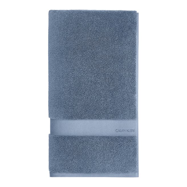 Calvin Klein Tracy Bath Towel, Dusty Blue