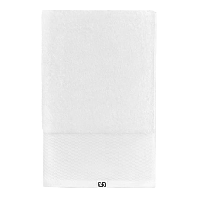 Calvin Klein Riverstone Bath Sheet, White