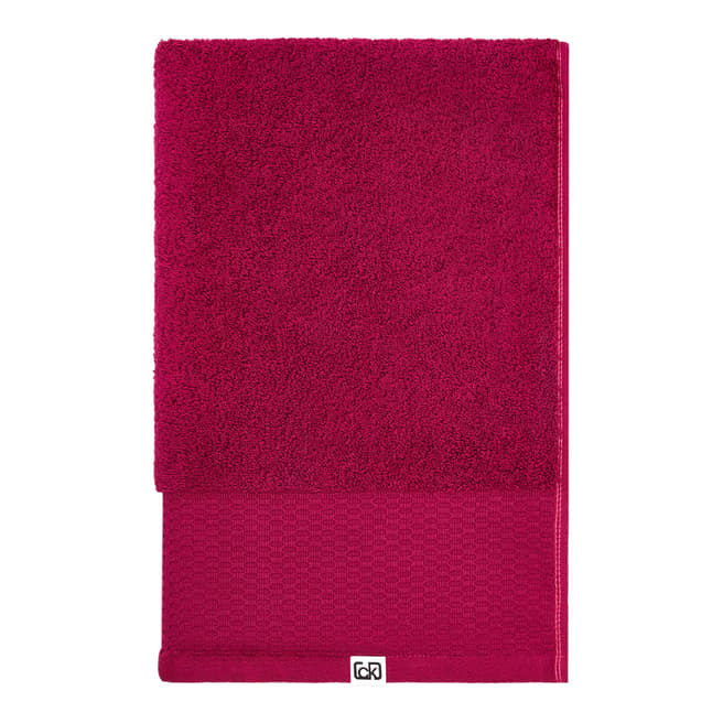 Calvin Klein Riverstone Bath Towel, Boysenberry