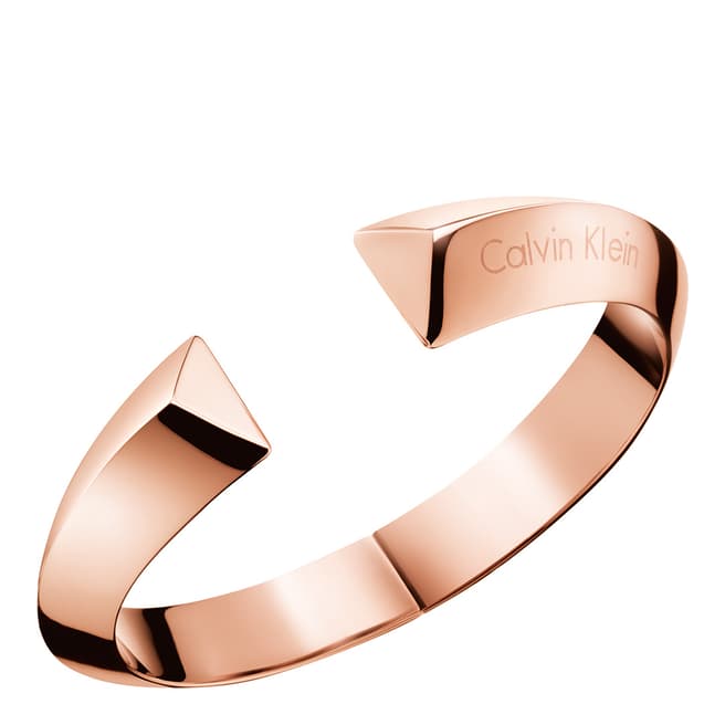 Calvin Klein Rose Gold Closed Shape Bangle