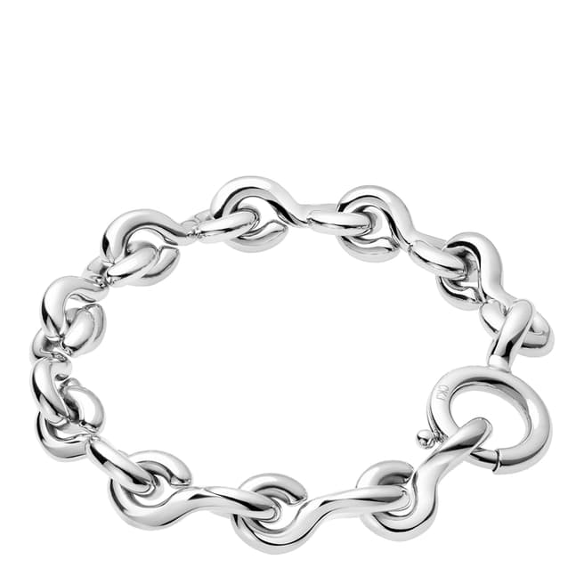 Calvin Klein Silver Jeans Link Bracelet