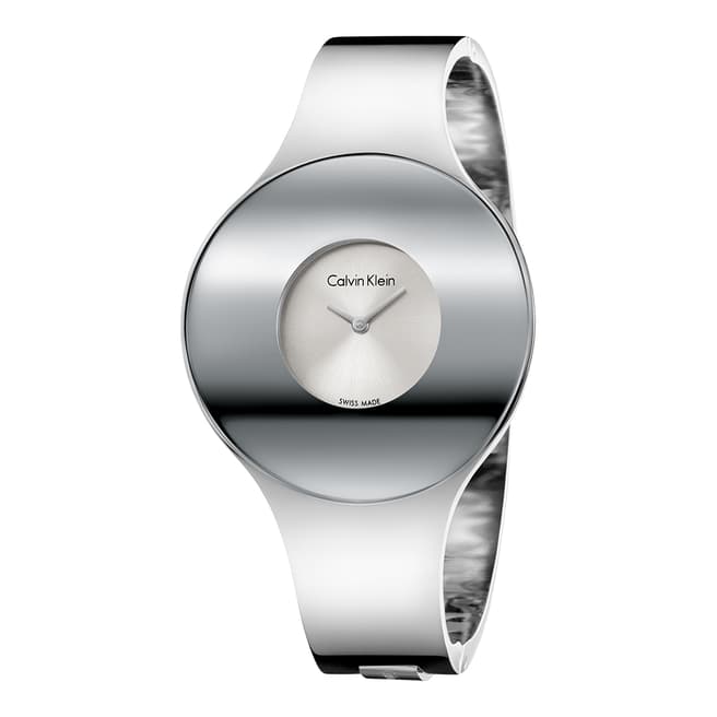 Calvin Klein Silver Seamless Bangle Watch 21mm