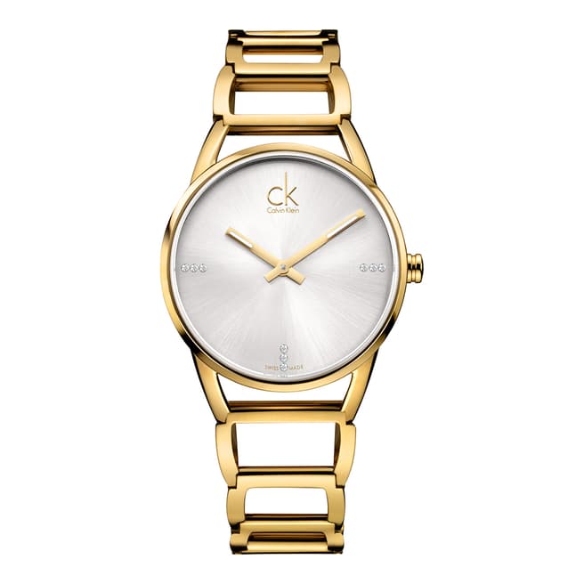 Calvin Klein Gold Stately Bracelet Watch 33mm