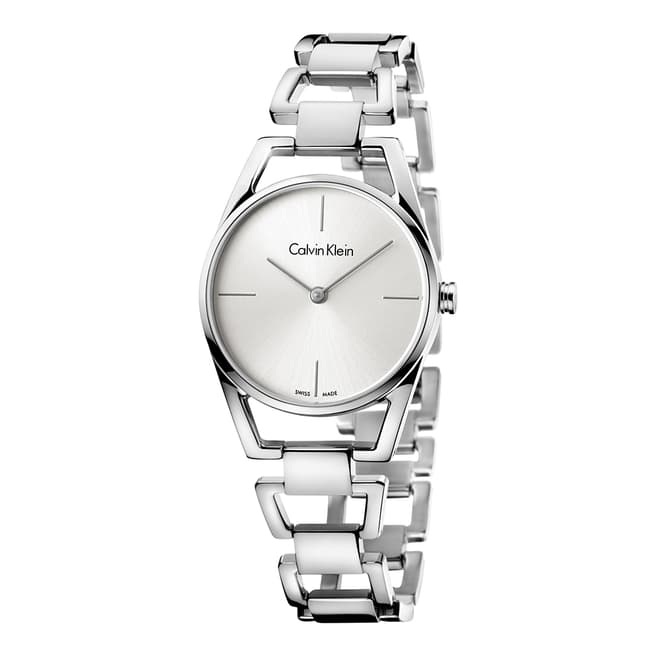 Calvin Klein Silver Dainty Stainless Steel Watch 30mm