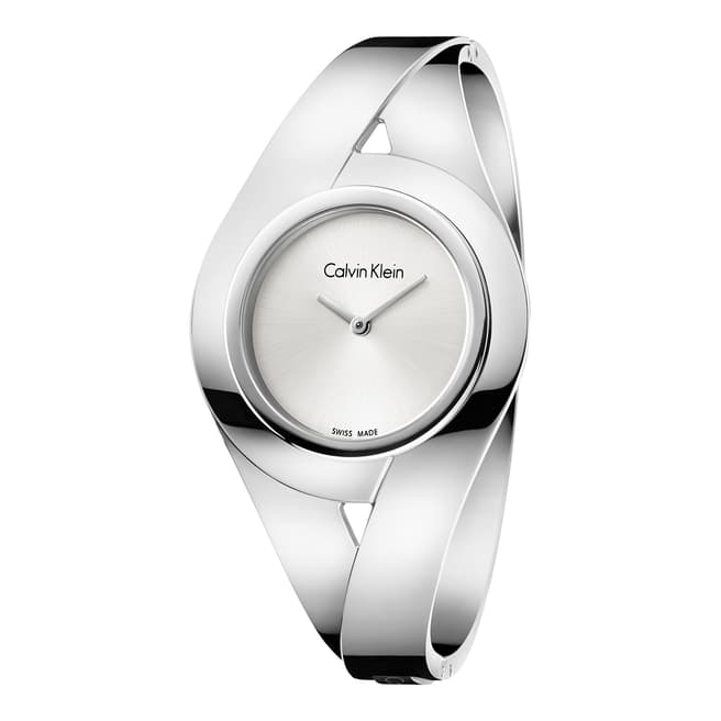 Calvin Klein Silver Sensual Watch 24mm