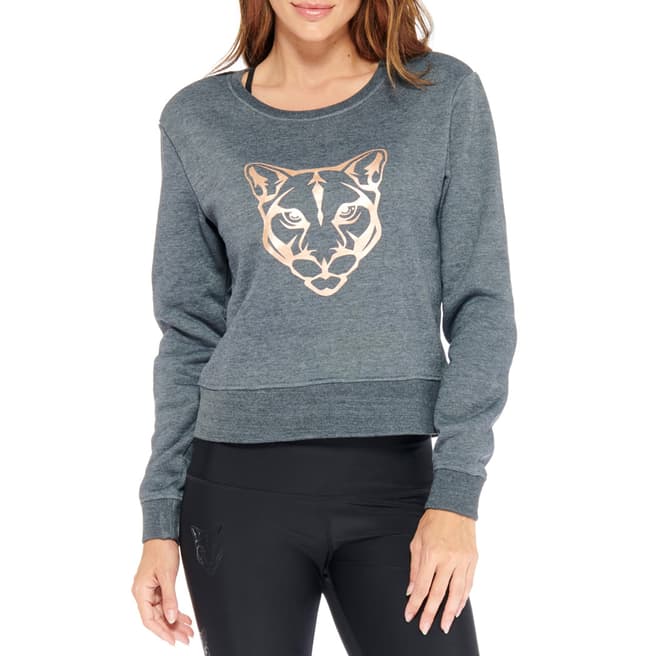 Electric Yoga Kendall Panther Sweater (ET001