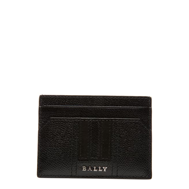 BALLY Black Lettering Business Card Holder