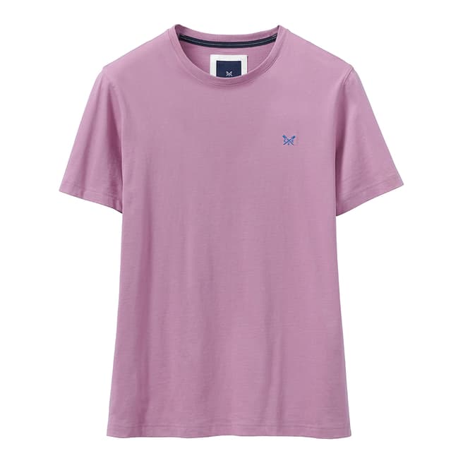 Crew Clothing Lavender Classic Cotton T-Shirt