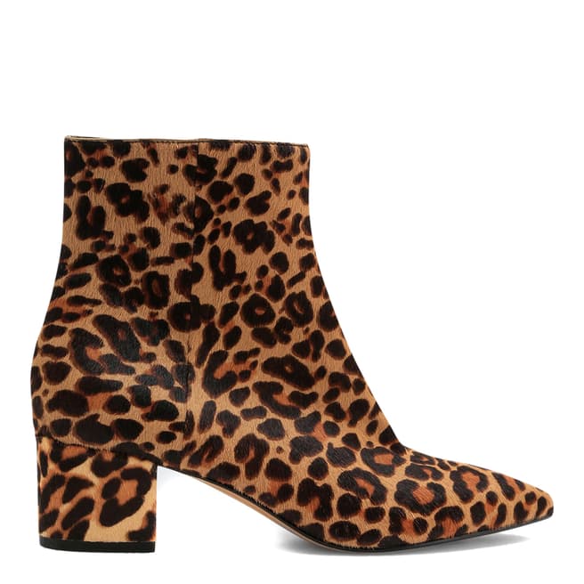 Dolce Vita Dark Leopard Bel Ankle Boot