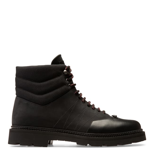 BALLY Black Leather Zeber Boots