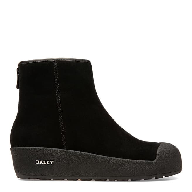 BALLY Black Suede Guard II Boots