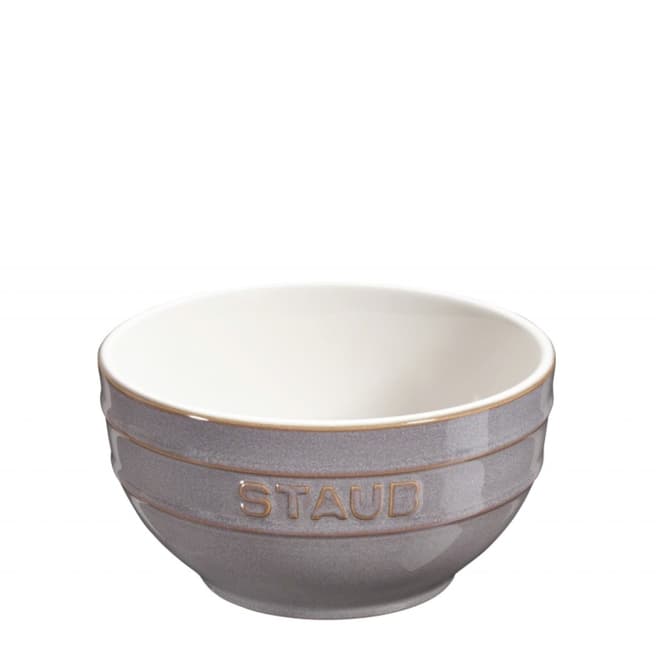 Staub Ancient Grey Ceramic Bowl, 14cm