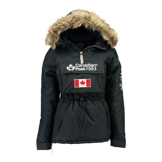 Canadian Peak Girl's Navy Banapeak Parka Jacket