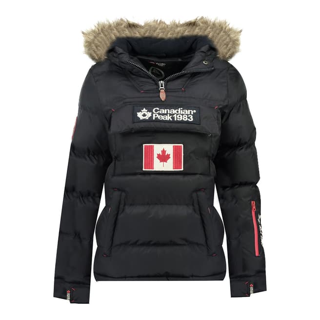 Canadian Peak Girl's Navy Bettycheak Parka Jacket