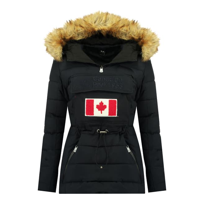Canadian Peak Girl's Navy Bunnypeak Parka Jacket