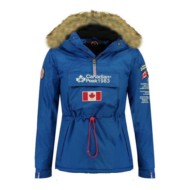 Canadian Peak Boy's Royal Blue Bonopeak Parka Jacket