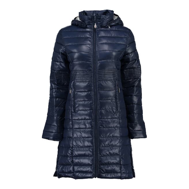 Geographical Norway Girl's Navy Afaella Parka