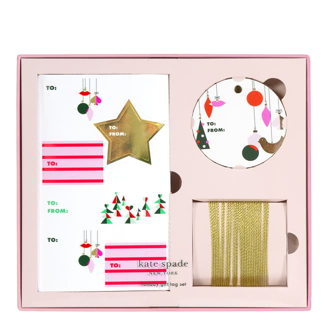 Kate Spade Holiday Gift Tag Set, Assorted 1