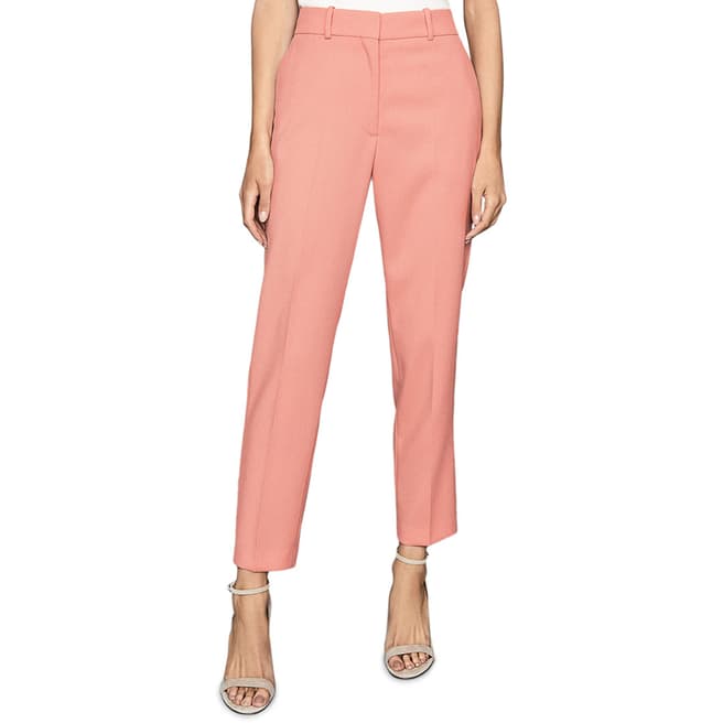 Reiss Pink Phoenix Tailored Trousers
