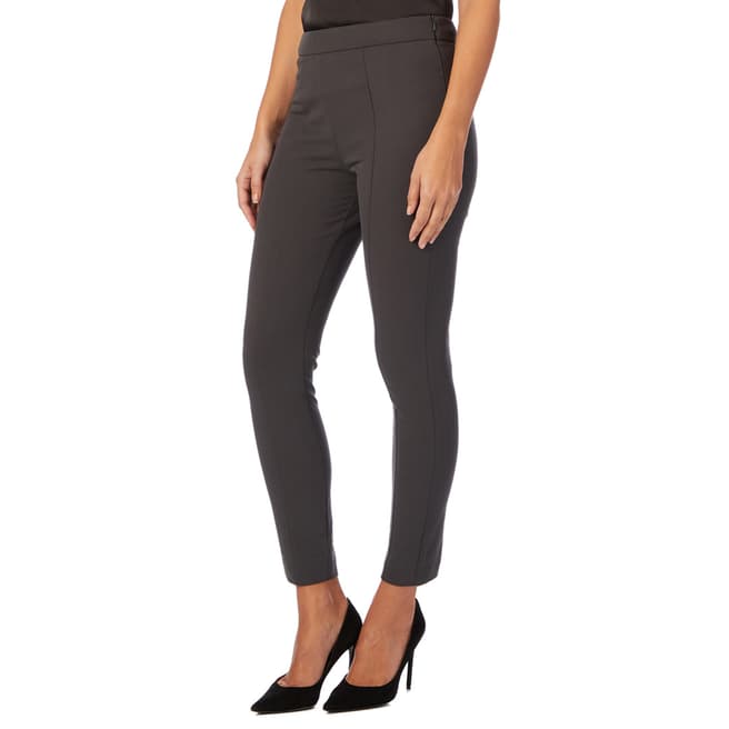 Reiss Charcoal Nessa Casual Stretch Trousers