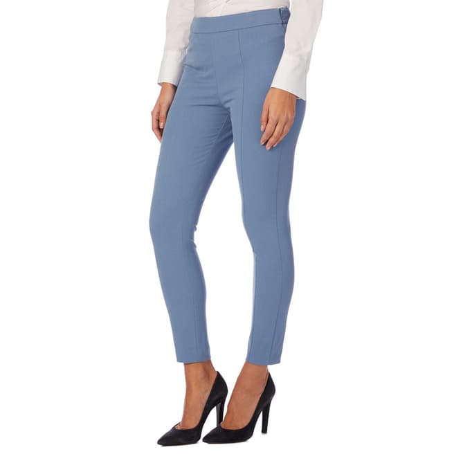 Reiss Blue Nessa Casual Stretch Trousers