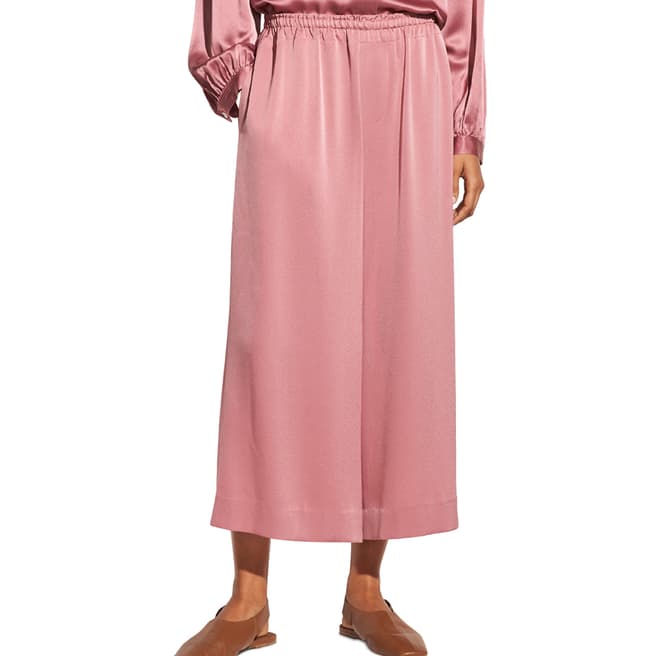 Vince Pink Pull On Culottes