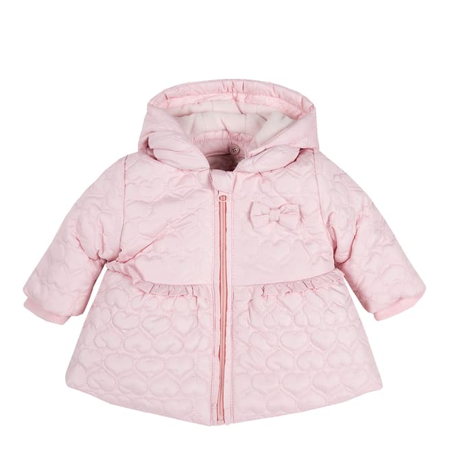 Chicco Medium Pink Heart Padded Jacket