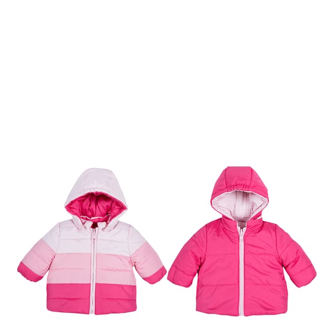 Chicco Dark Pink Padded Reversible Jacket