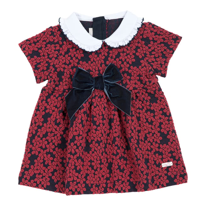 Chicco Medium Red Floral Dress