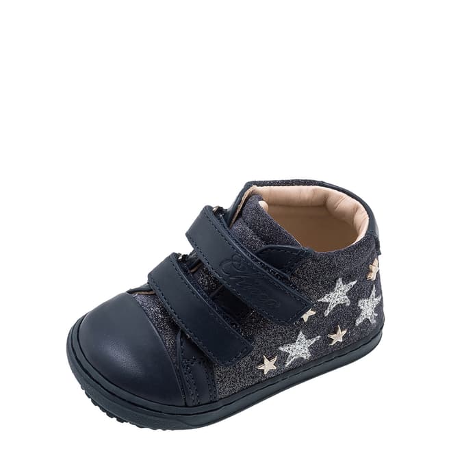 Chicco Blue Star Velcro Shoes
