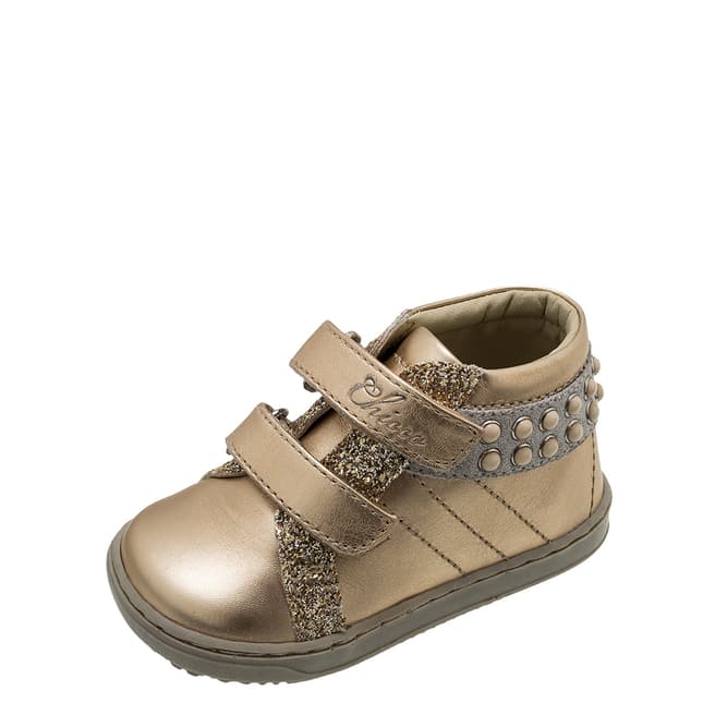 Chicco Gold Velcro Boots