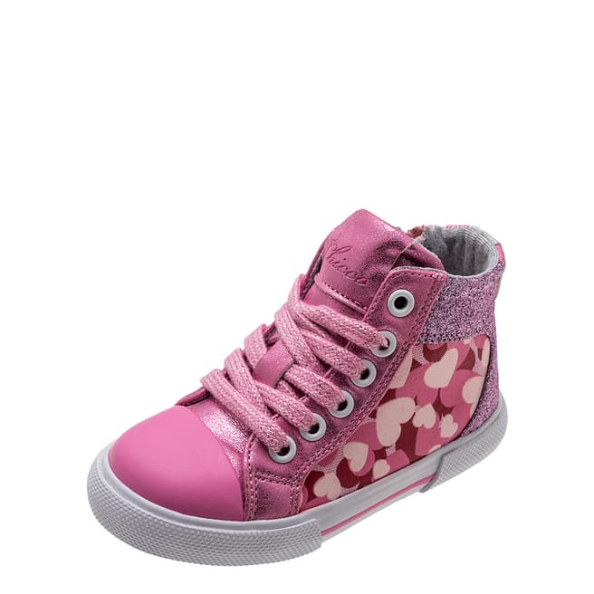 Chicco Pink Heart Trainers