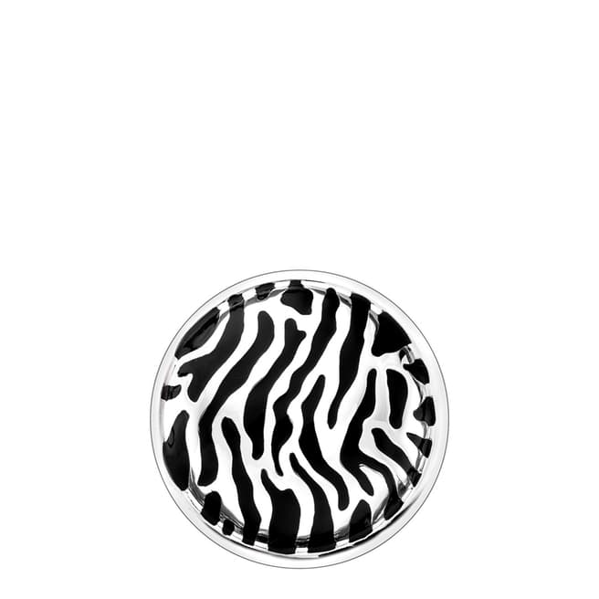 Emozioni 33mm Faux Zebra Print Coin