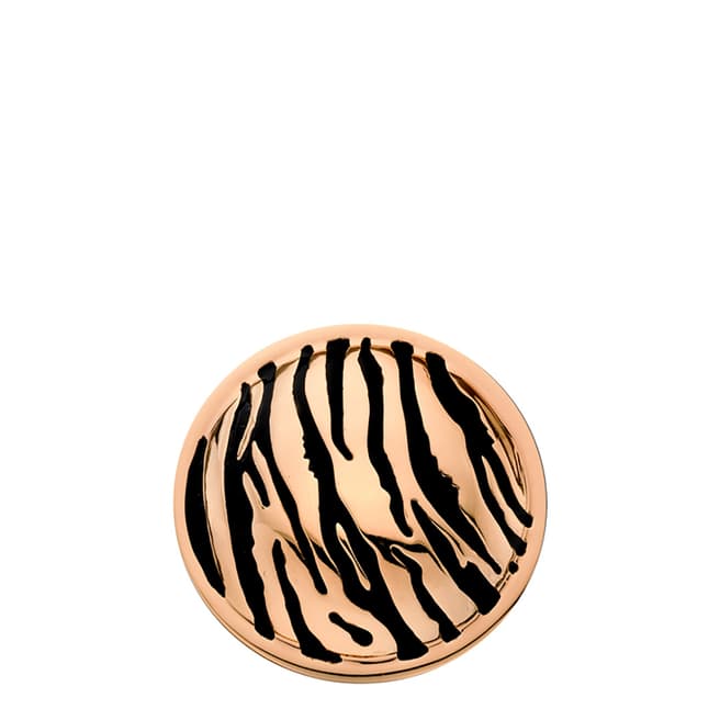 Emozioni 25mm Faux Tiger Print Coin