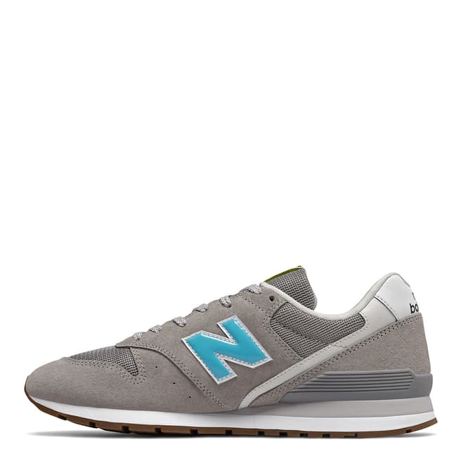 New Balance Blue & Grey All 998 Low Sneakers