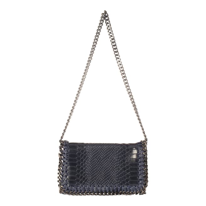 Lisa Minardi Blue Leather Crossbody Bag