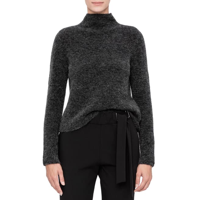 SARAH PACINI Fitted sweater – mock neck